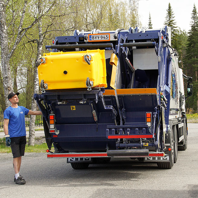 Jätehuollon palvelut yrityksille