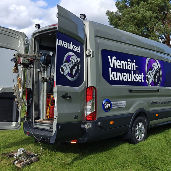 Viemäri- ja putkistokuvaukset